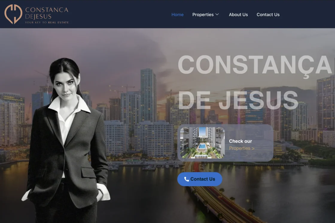 Constança DJ Realtor Miami