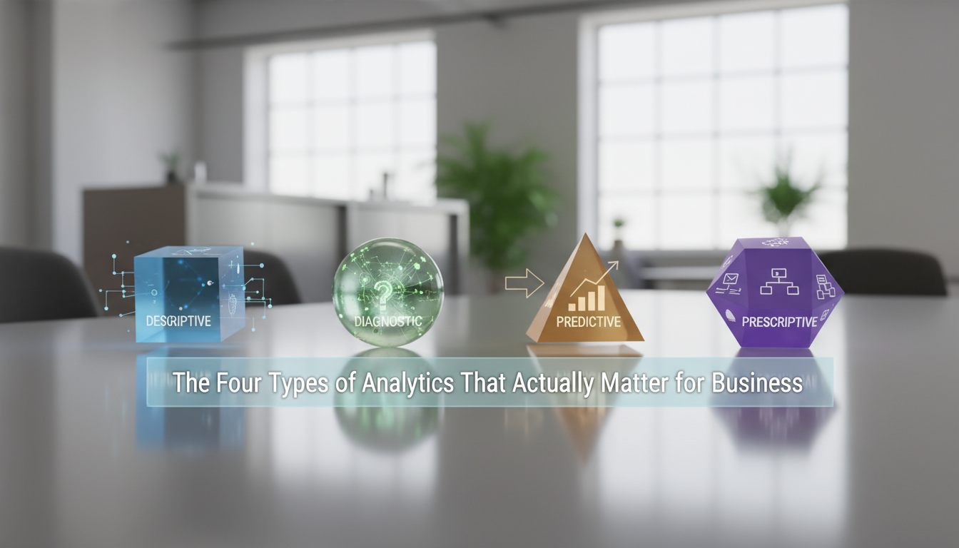 The Four Types of it That Actually Matter - Analytics | Amin Ferdowsi