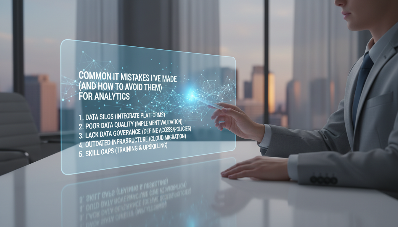 Common it Mistakes I've Made (And How to Avoid Them) - Analytics | Amin Ferdowsi