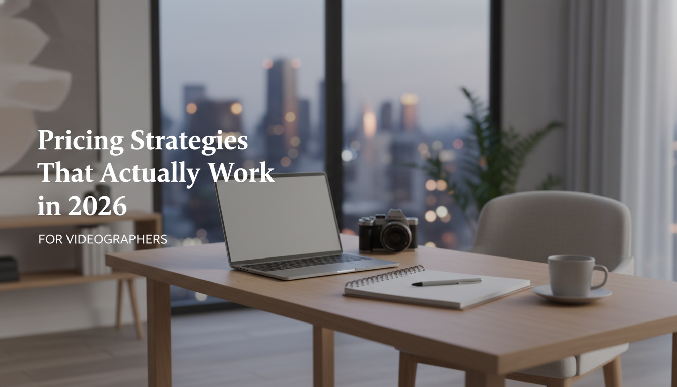 Pricing Strategies That Actually Work in 2026 - Videographer | Amin Ferdowsi