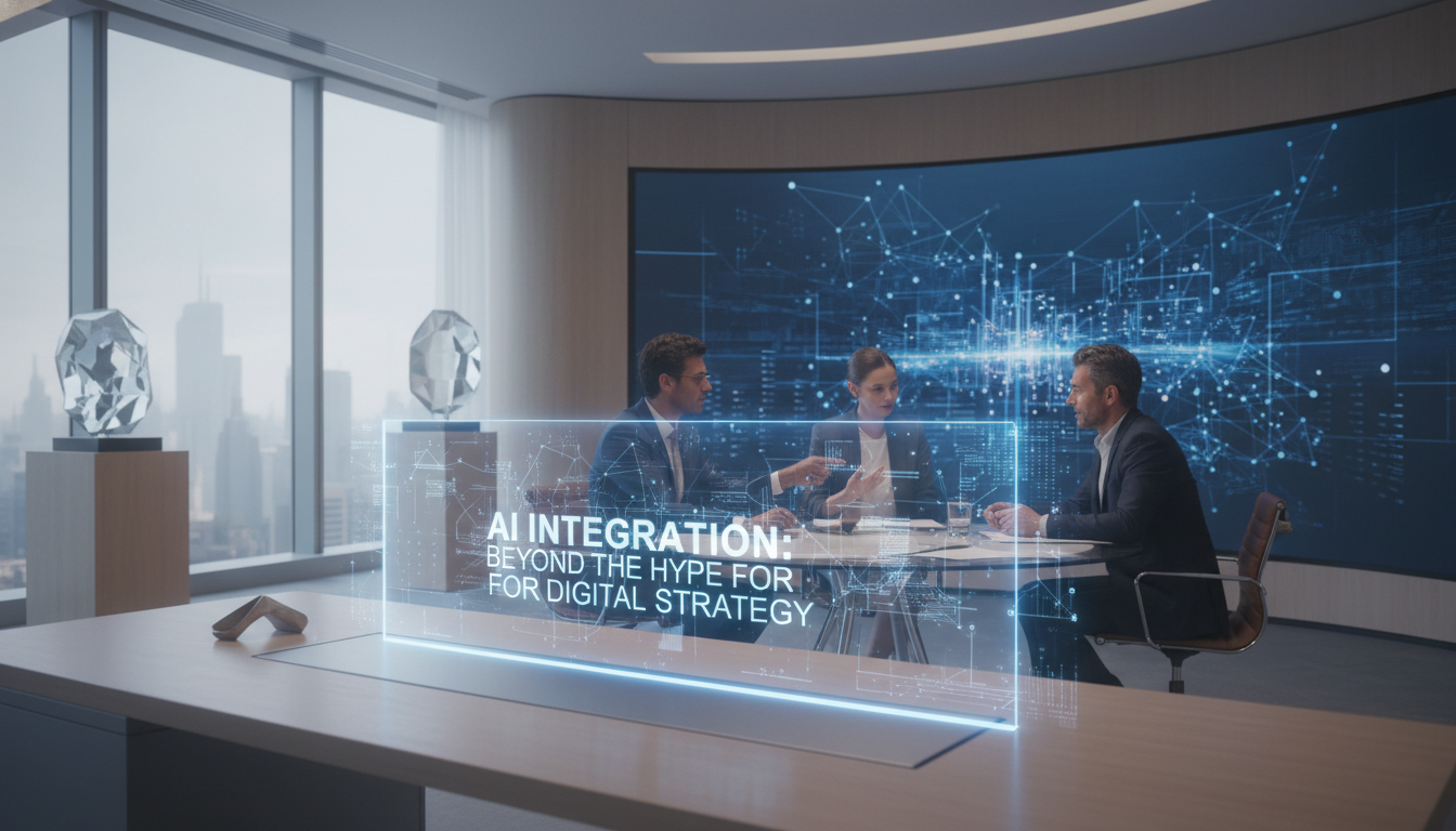 AI Integration: Beyond the Hype - Digital Strategy | Amin Ferdowsi