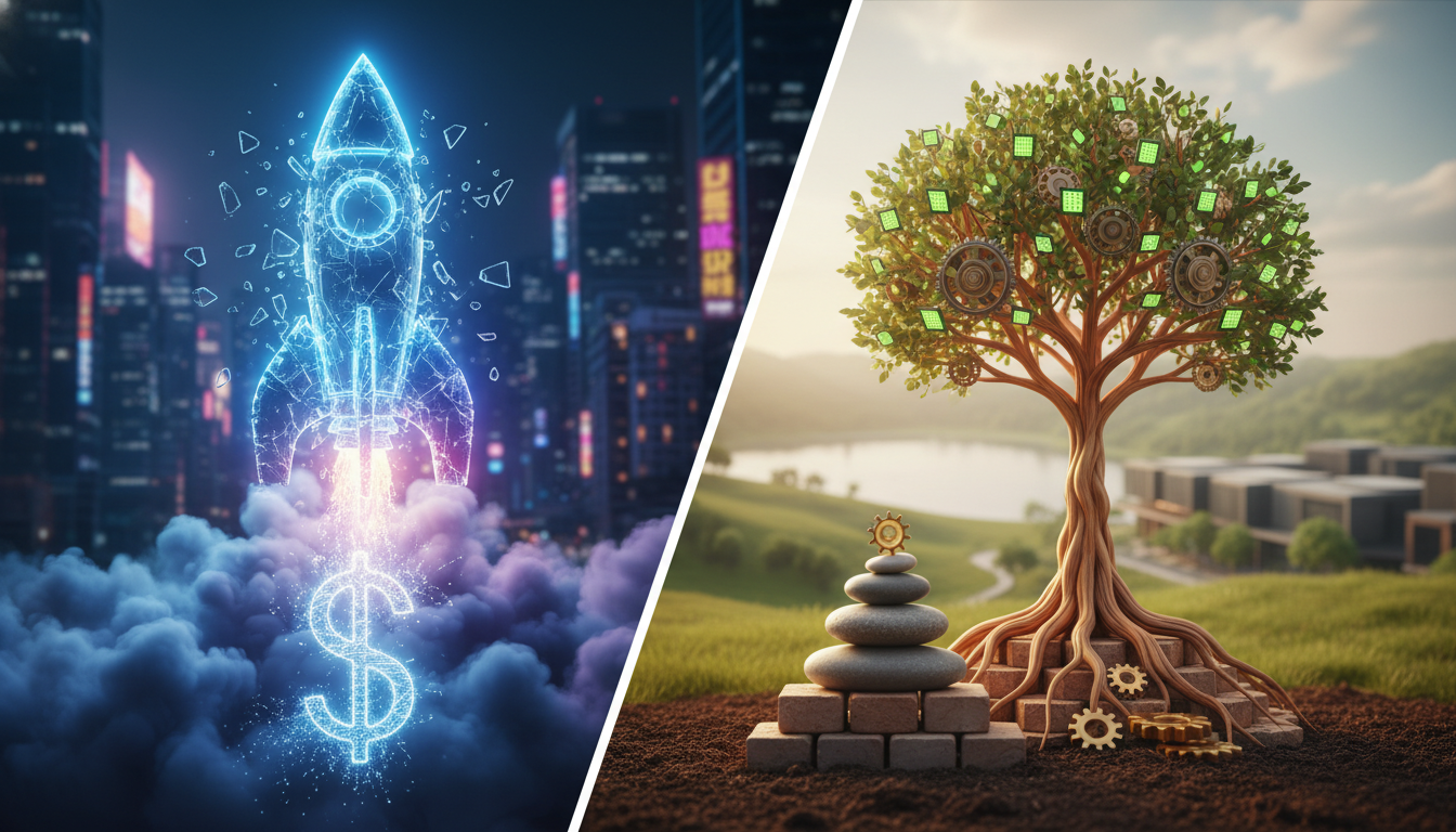 The Startup Myth vs. Sustainable Business Building - entrepreneur | Amin Ferdowsi