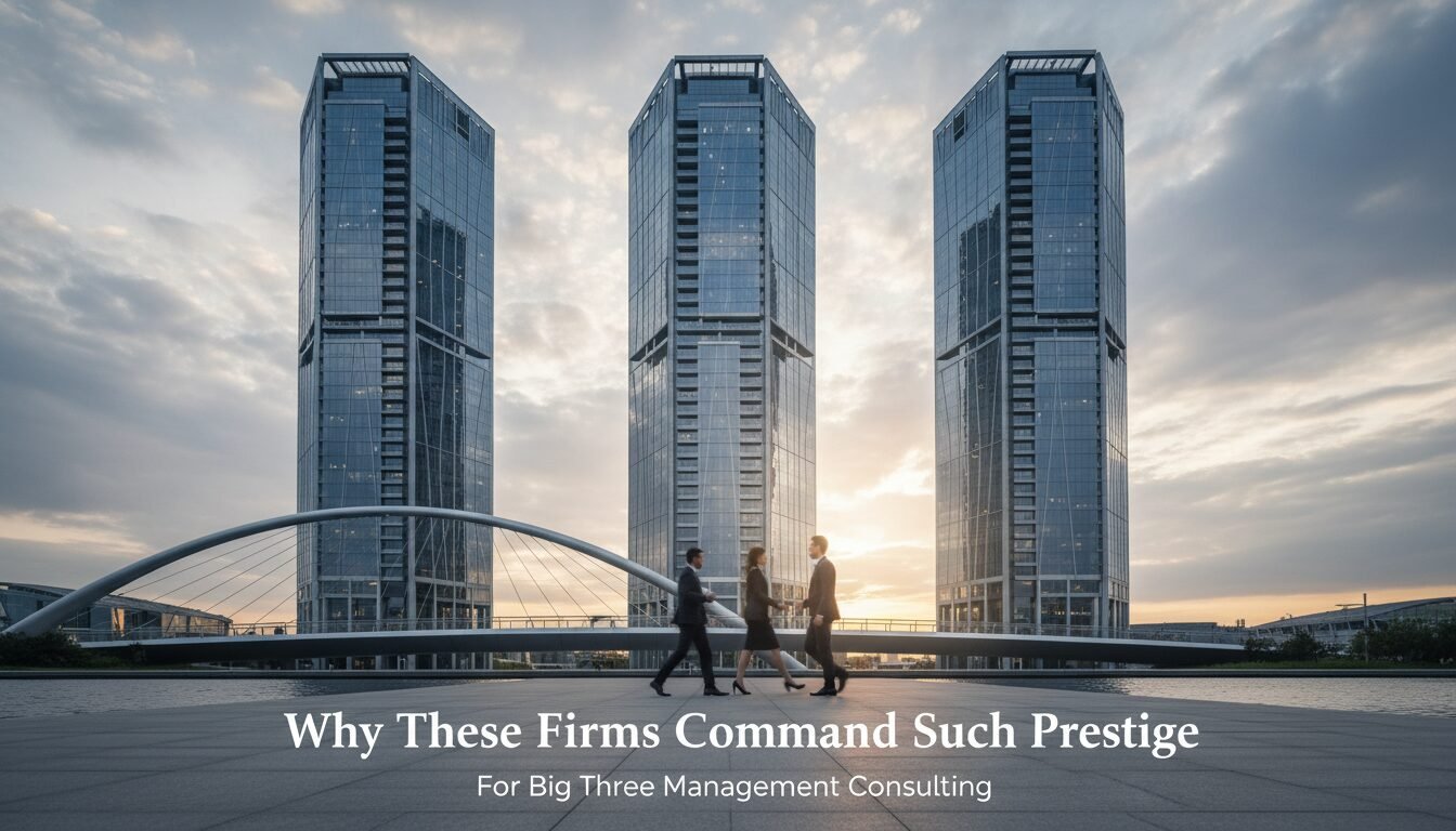 Why These Firms Command Such Prestige - big three management consulting | Amin Ferdowsi