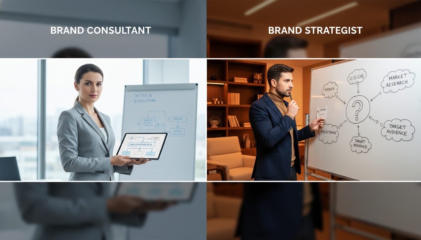 Brand Consultant vs. Brand Strategist: Understanding the Difference - Brand Consultant | Amin Ferdowsi