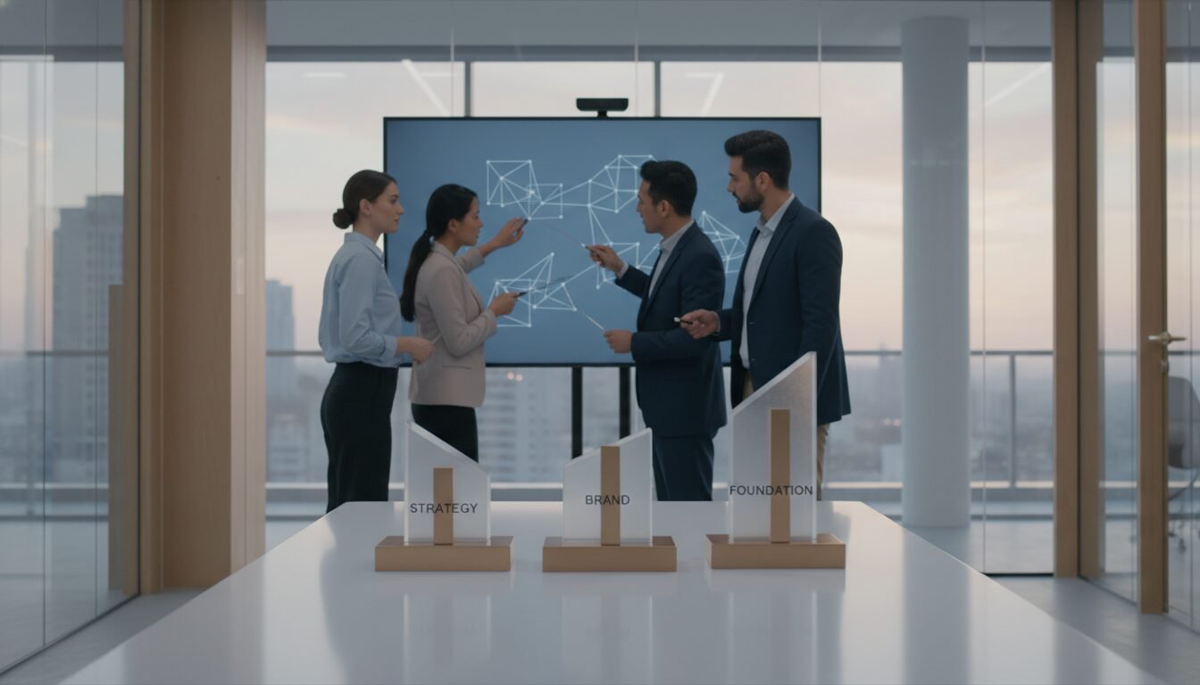 Why Your Business Needs a Strategic Brand Foundation - brand strategy services | Amin Ferdowsi