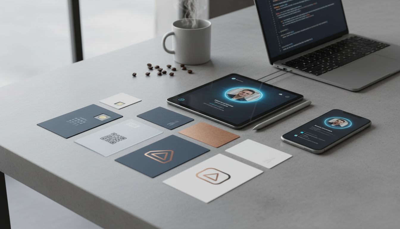 Digital Integration: The Hybrid Approach That Actually Works ,  business cards guide by Amin Ferdowsi
