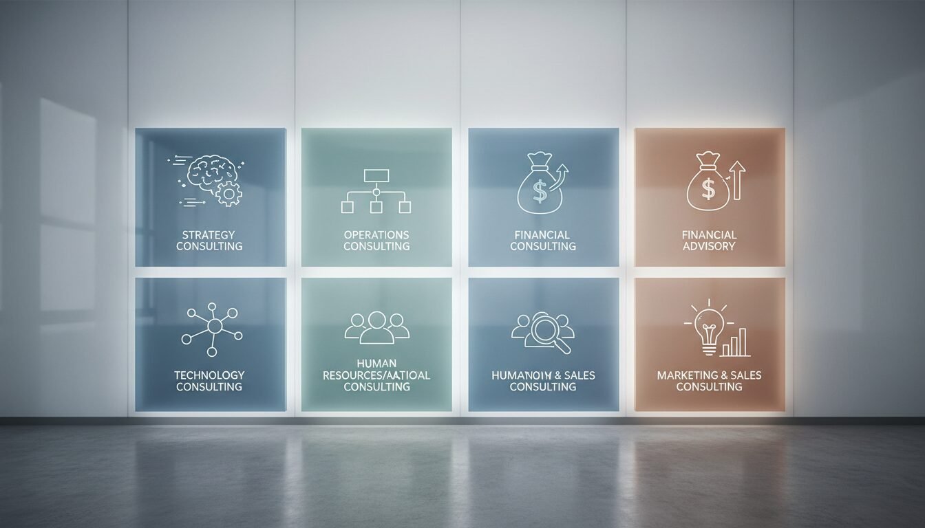 6 Core Types of Business Consultancy Services - business consultancy services | Amin Ferdowsi