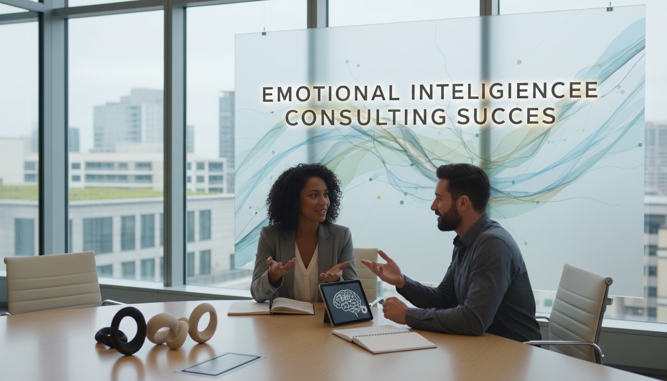 Why Emotional Intelligence Drives Consulting Success ,  business consulting solutions guide by Amin Ferdowsi