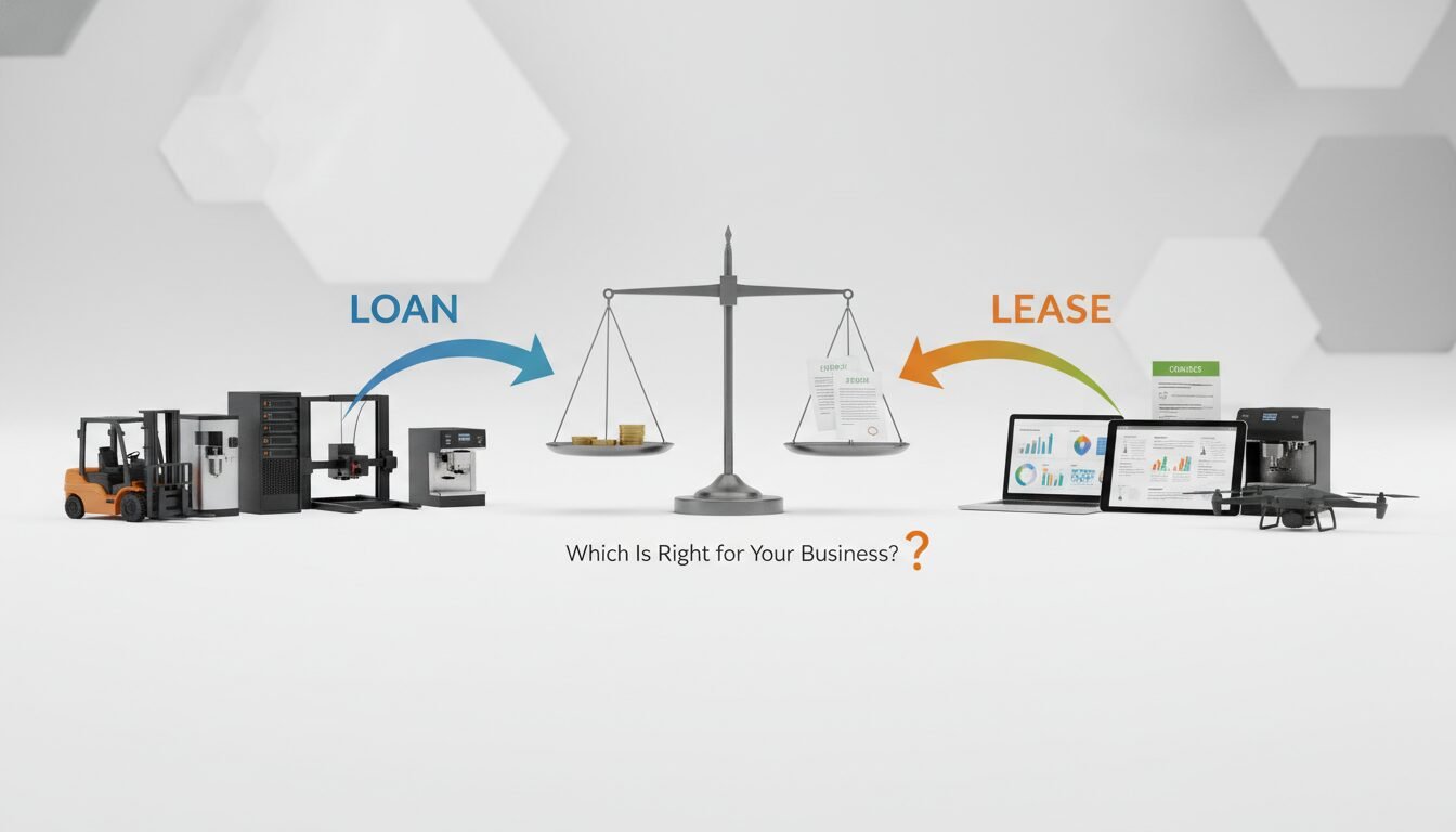 Loan vs. Lease: Which Is Right for Your Business? - business equipment finance | Amin Ferdowsi