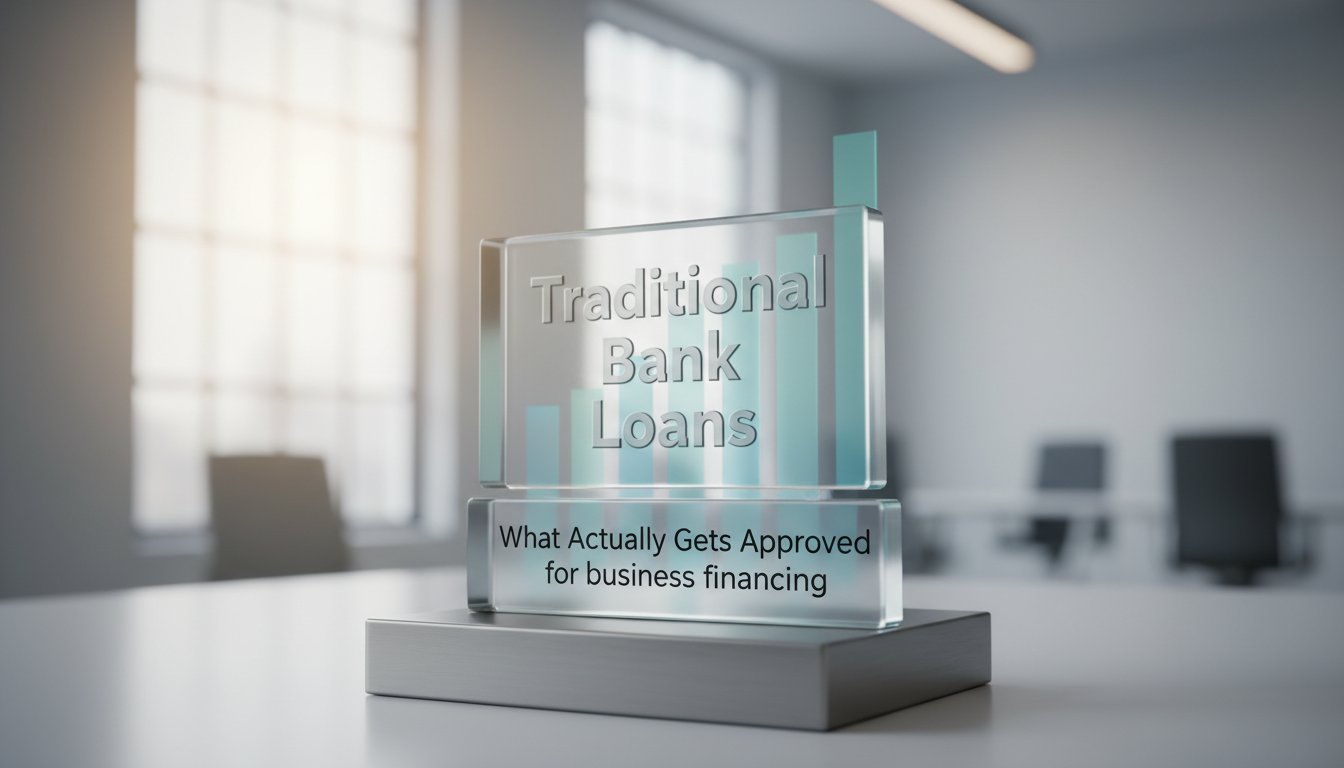 Traditional Bank Loans: What Actually Gets Approved - business financing | Amin Ferdowsi