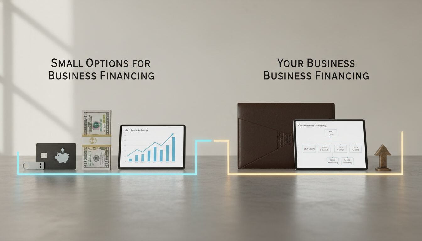 Comparing Your Business Financing Small Options - business financing small | Amin Ferdowsi