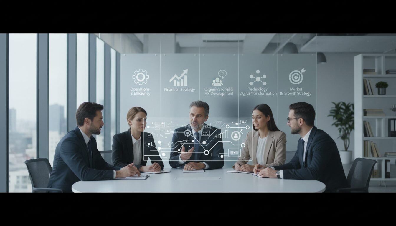Types of Business Management Consulting Services - business management consulting services | Amin Ferdowsi