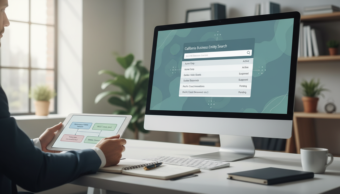 Understanding California's Business Entity Database - california business entity search | Amin Ferdowsi