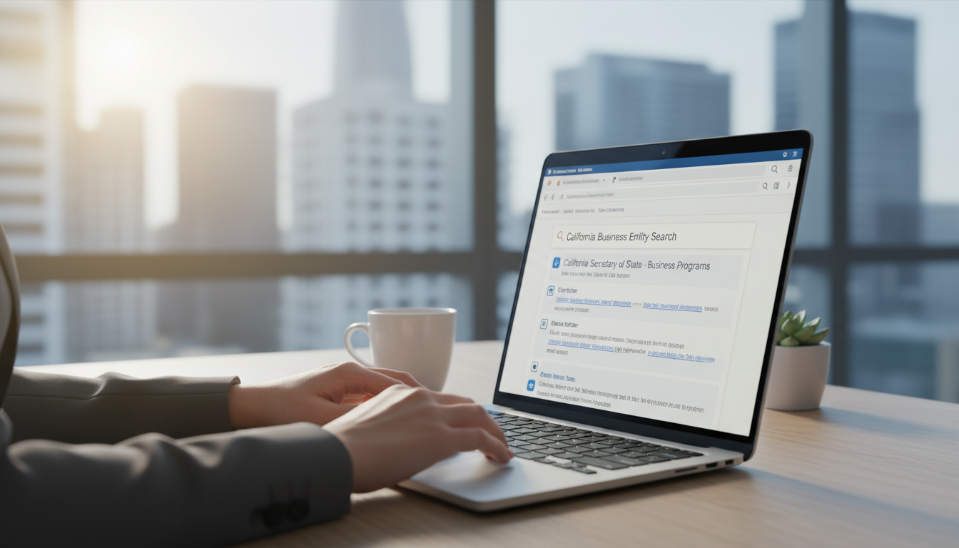 How to Access the California Business Entity Search ,  california business entity search guide by Amin Ferdowsi