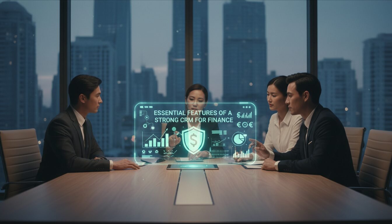 Essential Features of a Strong CRM for Finance - crm for finance | Amin Ferdowsi