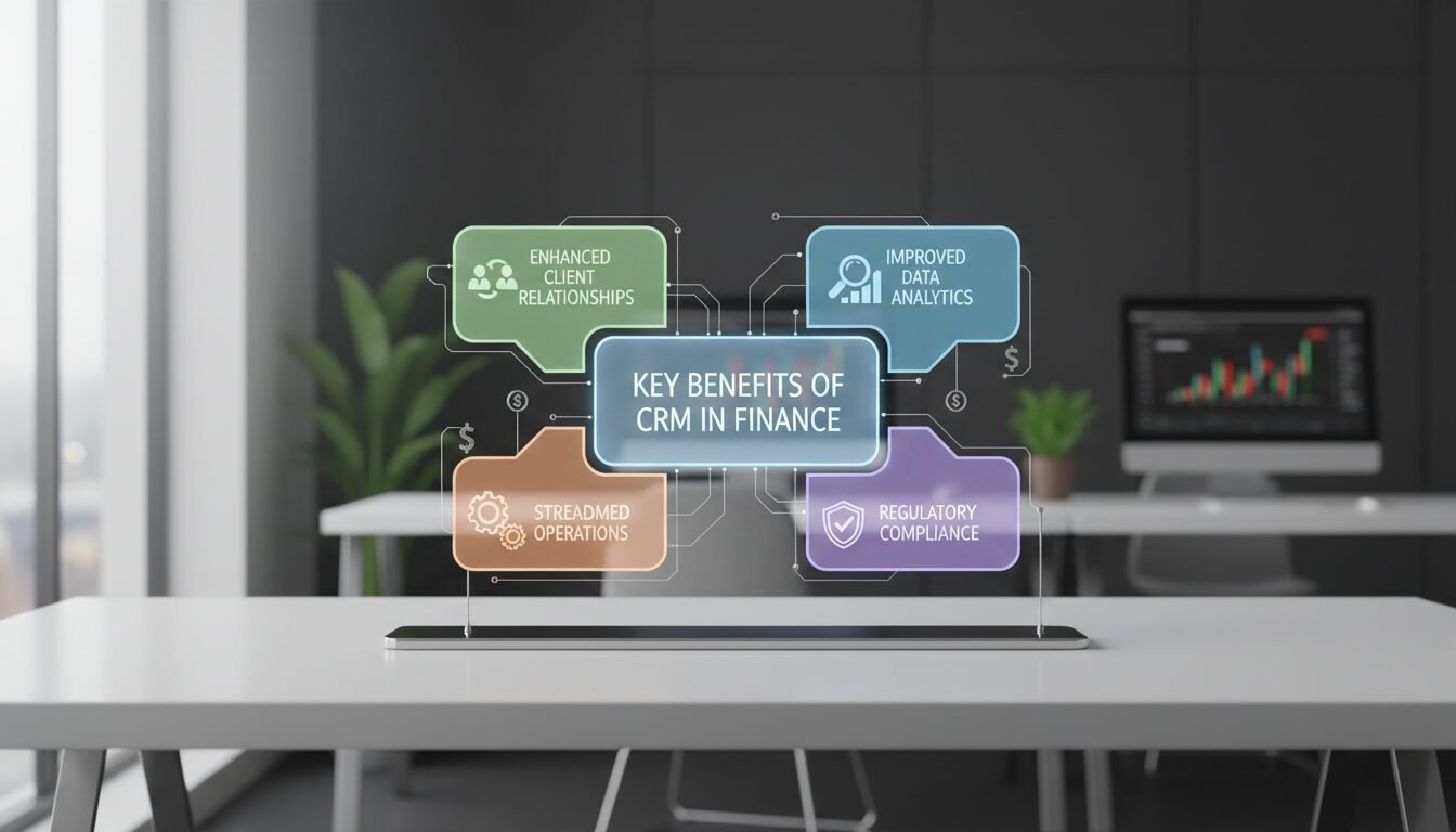 Key Benefits of CRM in Finance - crm in finance | Amin Ferdowsi