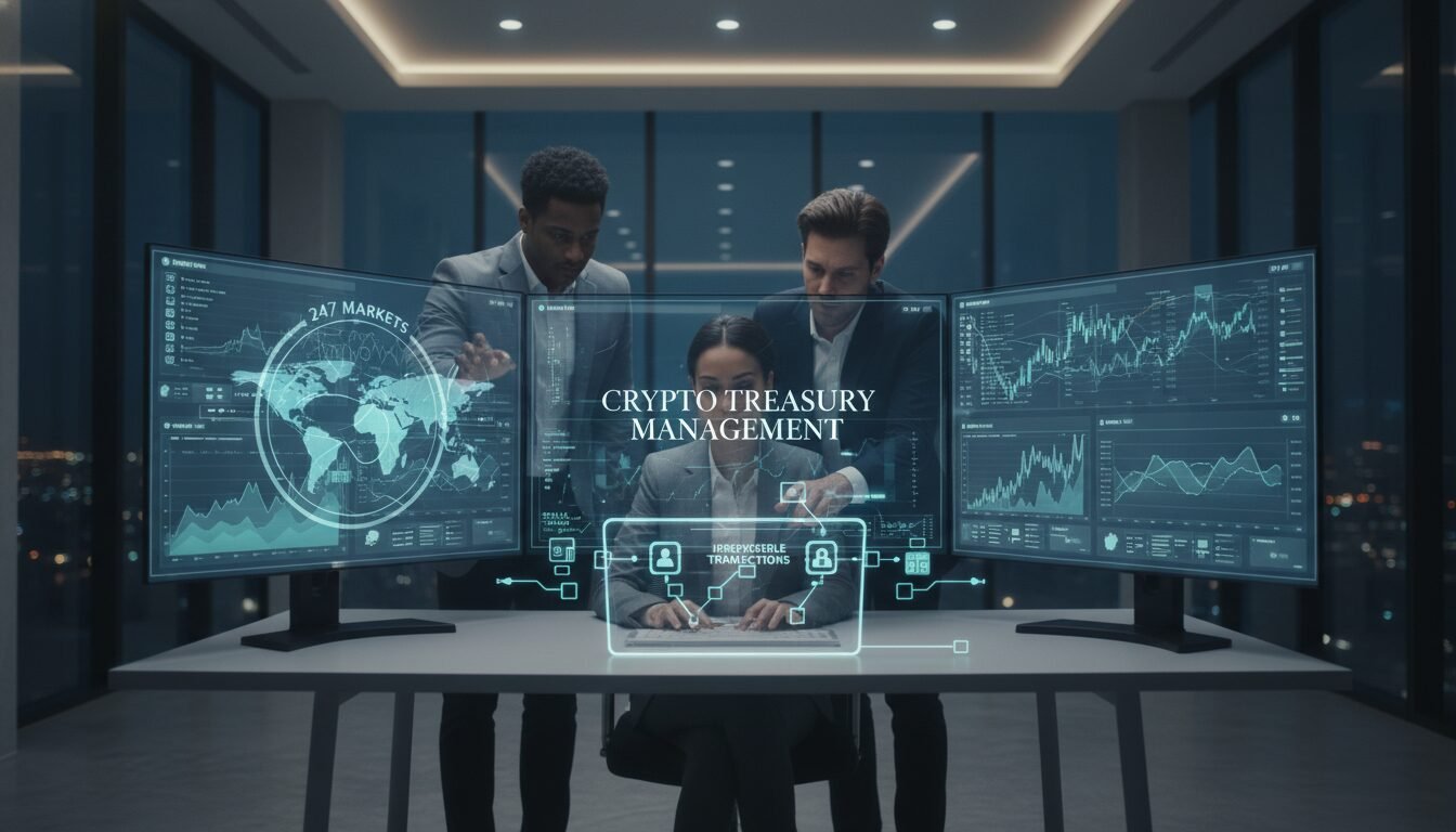 Managing 24/7 Markets and Irreversible Transactions - crypto treasury management | Amin Ferdowsi