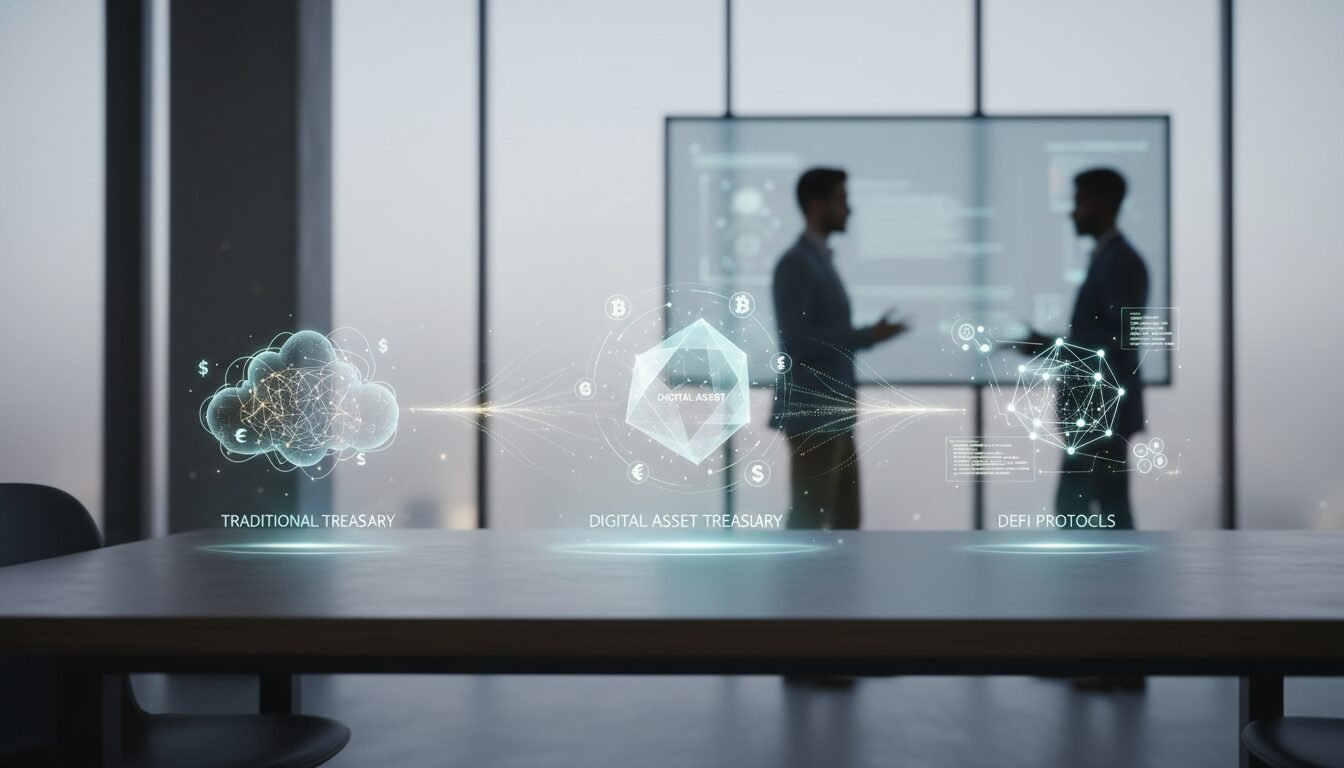 What Makes Digital Asset Treasuries Different - crypto treasury management | Amin Ferdowsi