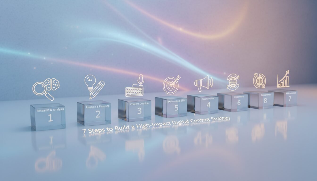 7 Steps to Build a High-Impact Digital Content Strategy - digital content strategy | Amin Ferdowsi