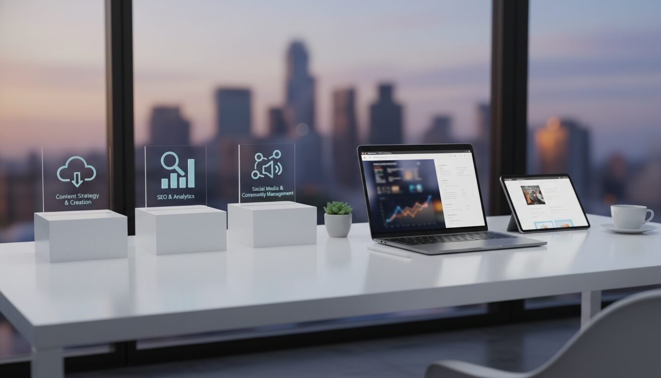 Key Service Offerings - Digital Media Consultant | Amin Ferdowsi