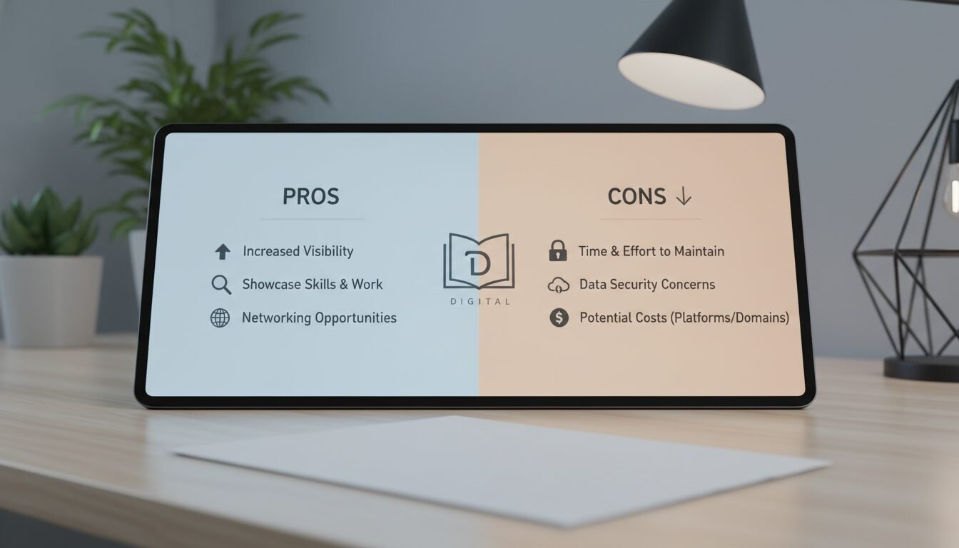 Pros and Cons of Building a Digital Portfolio - Digital Portfolio | Amin Ferdowsi