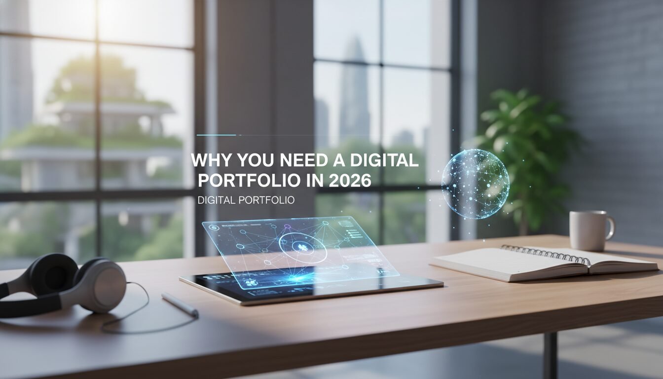 Why You Need a Digital Portfolio in 2026 - Digital Portfolio | Amin Ferdowsi