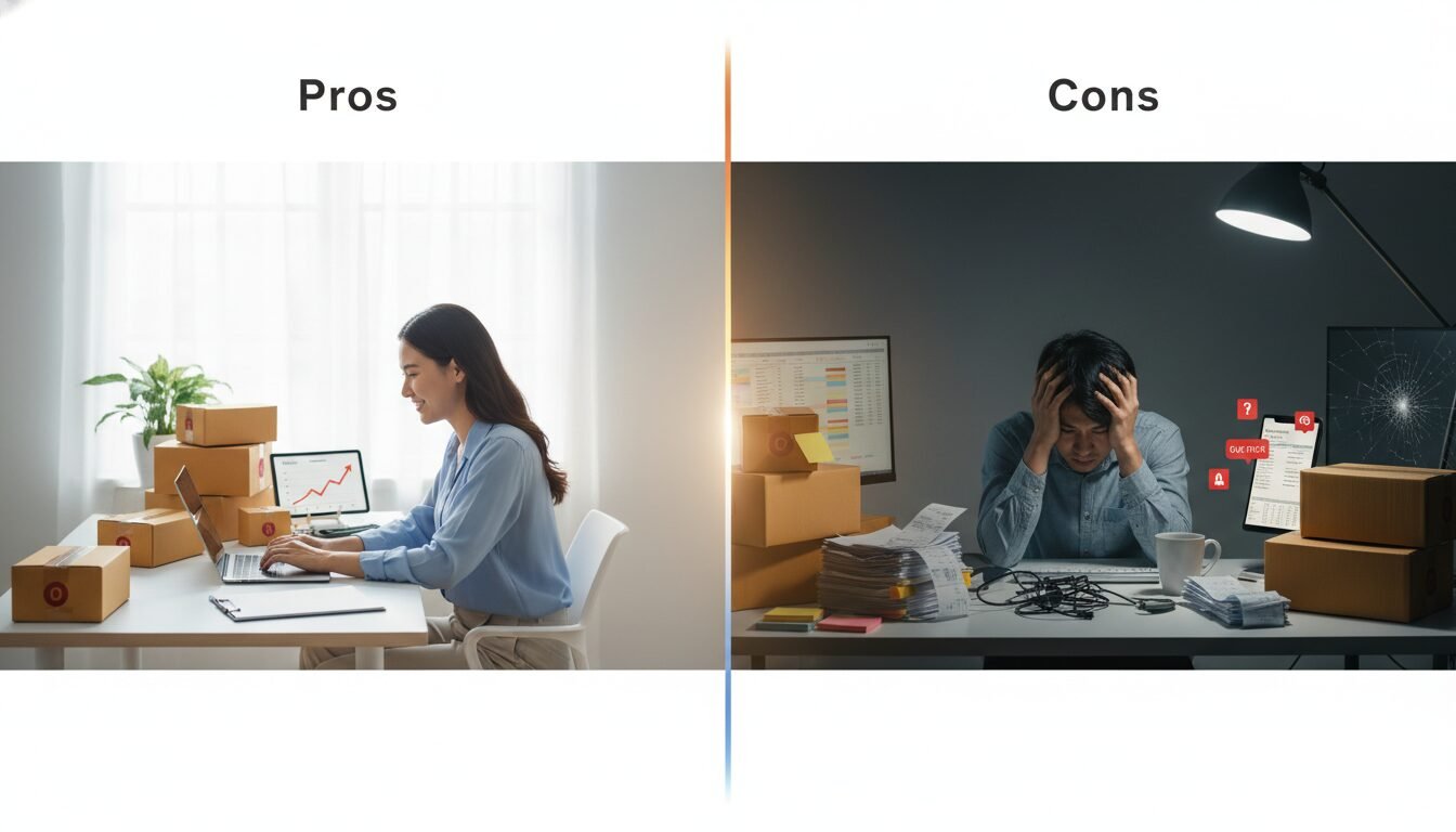 Pros and Cons of Running an E-Commerce Business - e-commerce business | Amin Ferdowsi