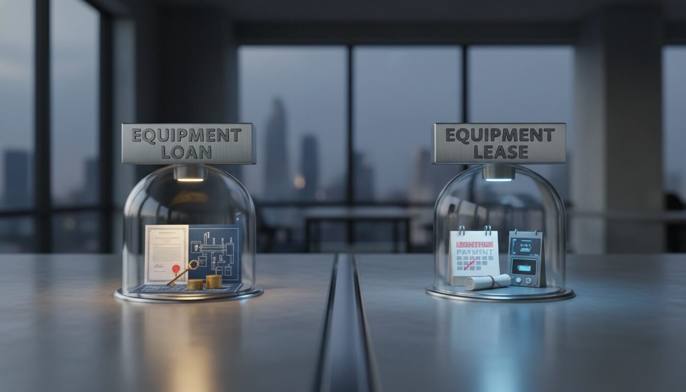 Equipment Loan vs. Lease: Key Differences - equipment finance business | Amin Ferdowsi