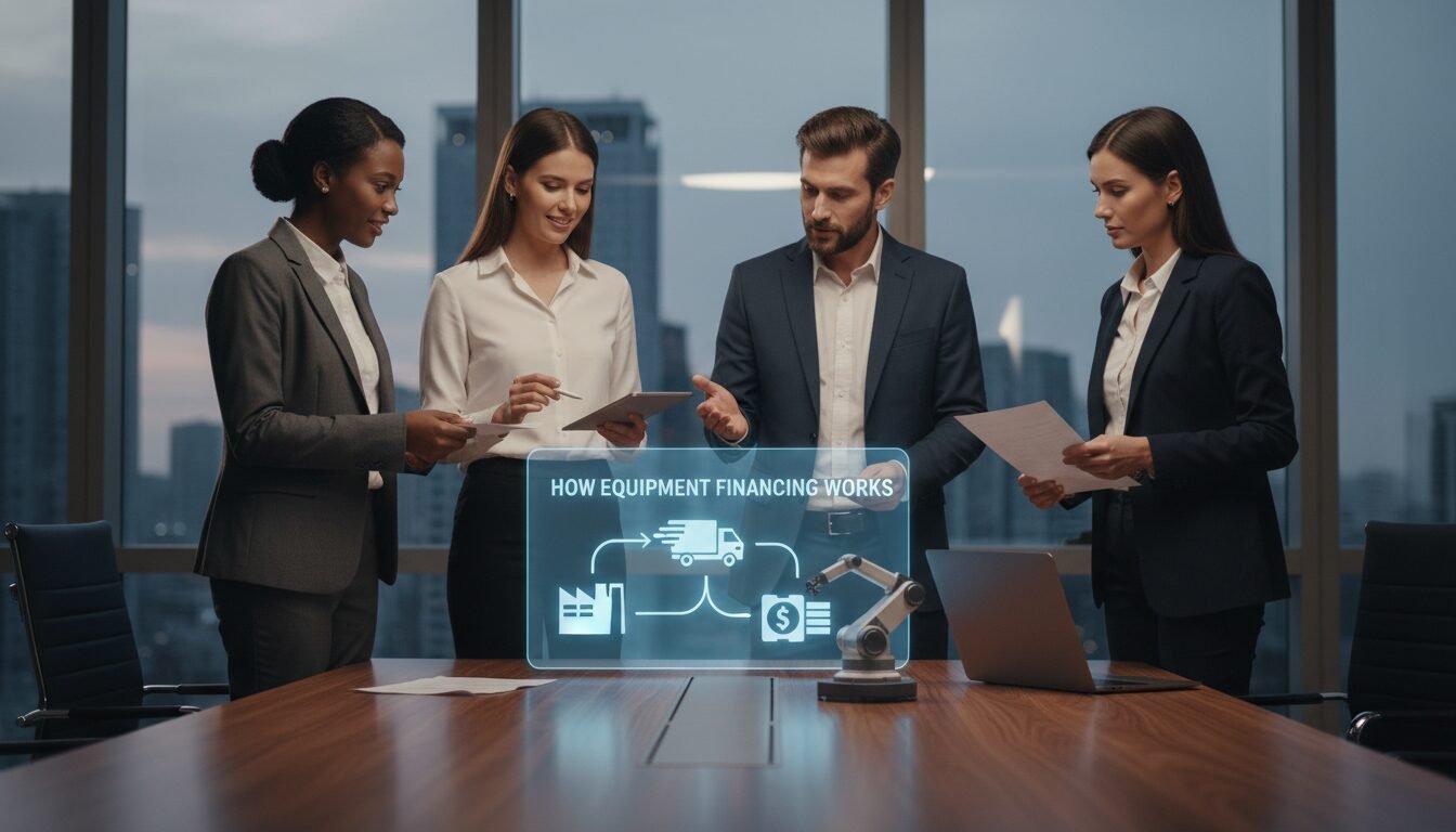 How Equipment Financing Works - equipment finance business | Amin Ferdowsi