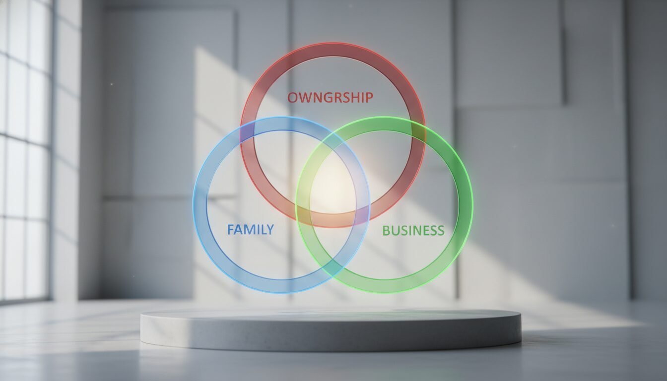 The Three Circles Model - family business | Amin Ferdowsi