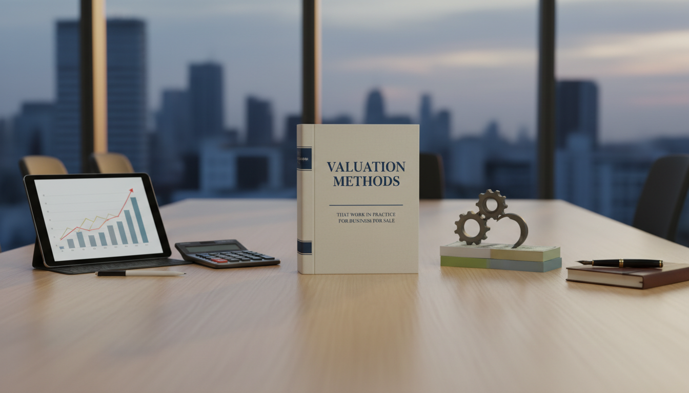 Valuation Methods That Work in Practice ,  business for sale guide by Amin Ferdowsi