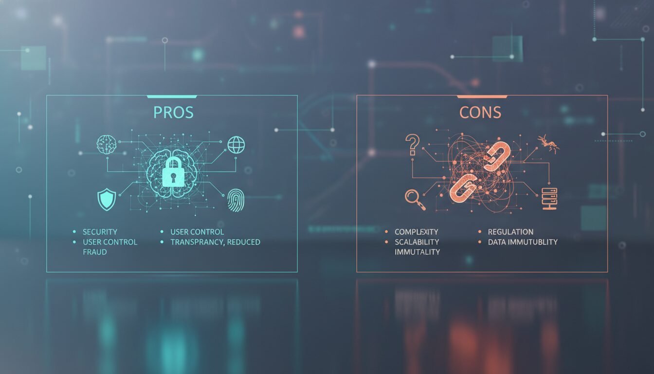 Pros and Cons - identity management and blockchain | Amin Ferdowsi