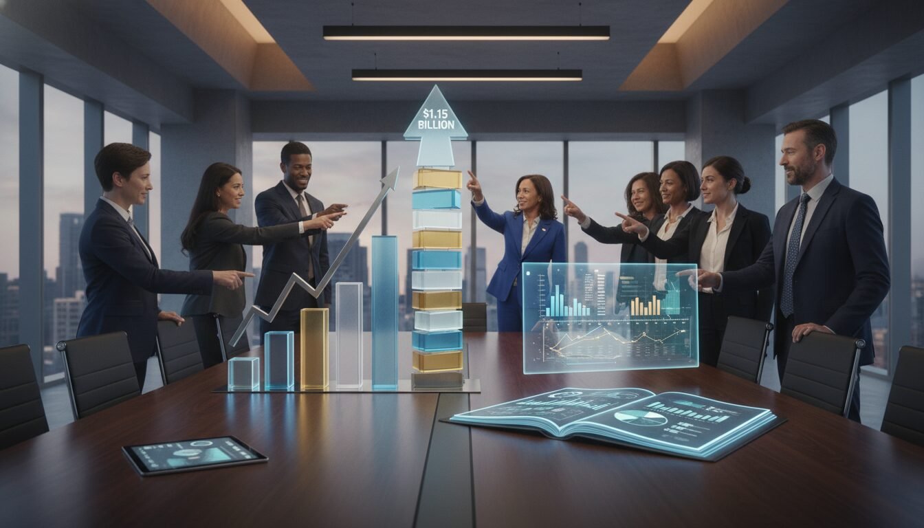 Fundraising Milestones: How Harris Raised Over $1.15 Billion - kamala harris campaign finances | Amin Ferdowsi