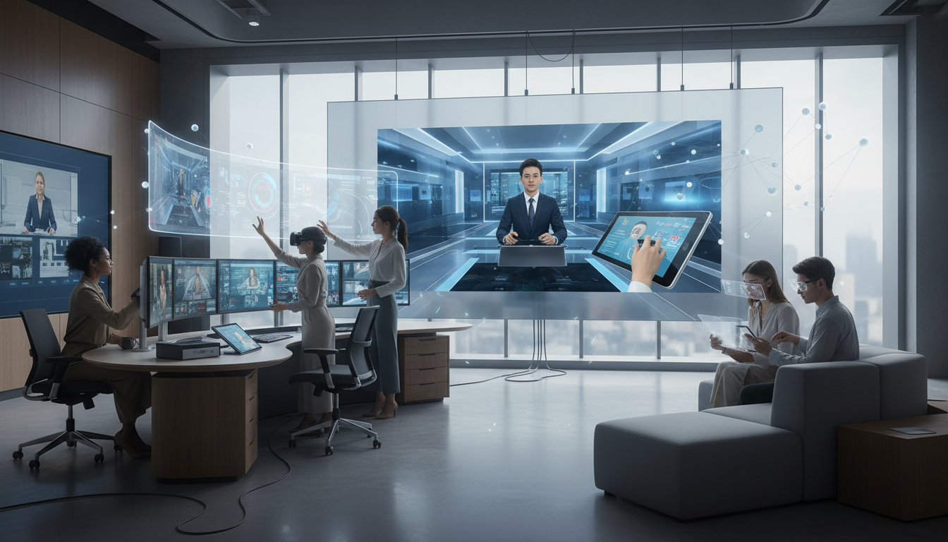 Technology's Impact on Media Production and Consumption ,  media guide by Amin Ferdowsi