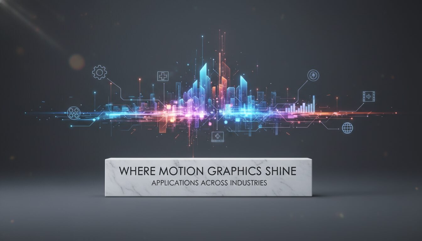 Where Motion Graphics Shine: Applications Across Industries - Motion Graphics | Amin Ferdowsi