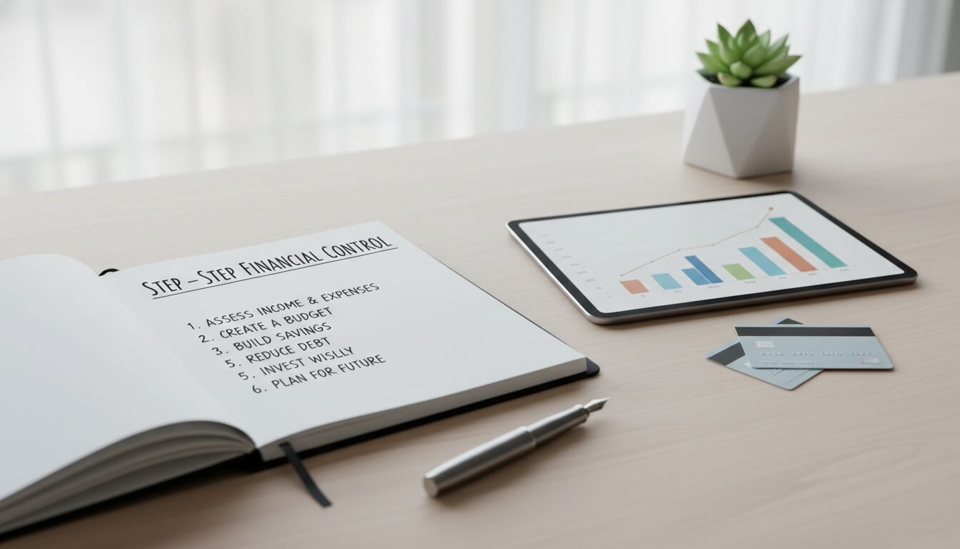 A Step-by-Step Guide to Taking Control of Your Finances - personal finance management | Amin Ferdowsi