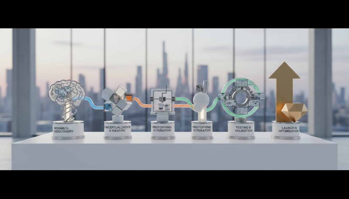 The Step-by-Step Product Design Process in 2026 - product design agency | Amin Ferdowsi