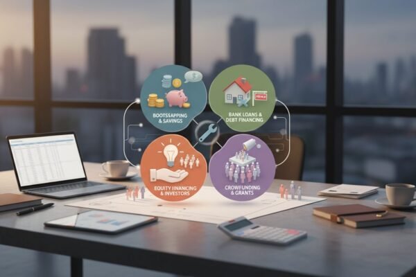 Understanding the Core Types of Business Financing - small business financing options | Amin Ferdowsi