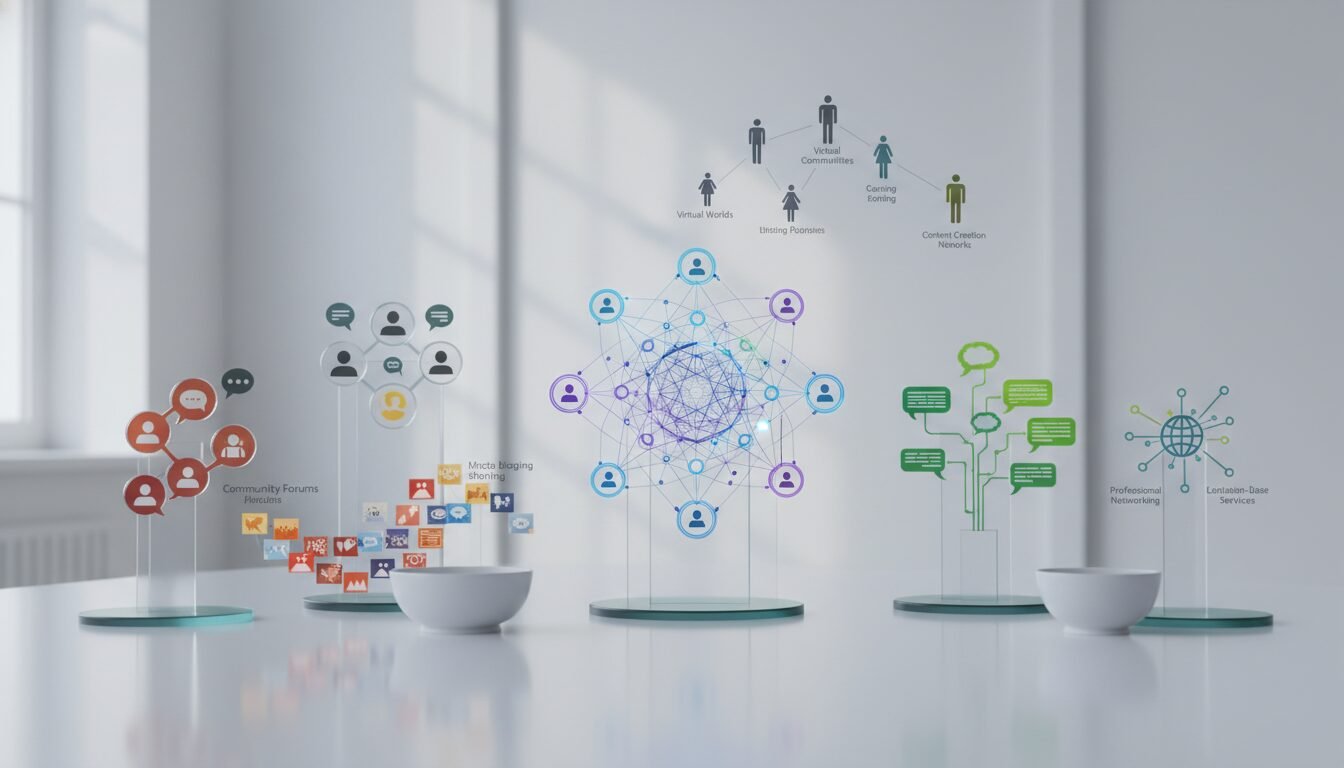 Types of Social Networking Platforms - social networking | Amin Ferdowsi
