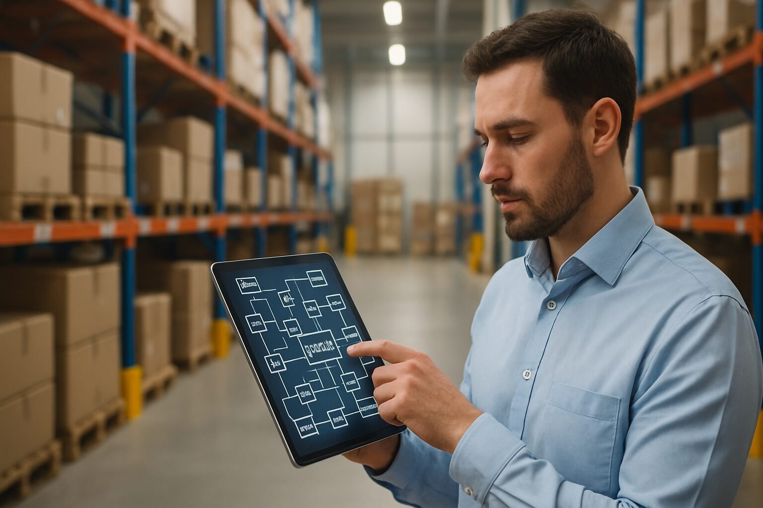 Benefits of Blockchain Technology in Warehouse Management and Supply Chain - blockchain technology in warehouse management and supply chain | Amin Ferdowsi
