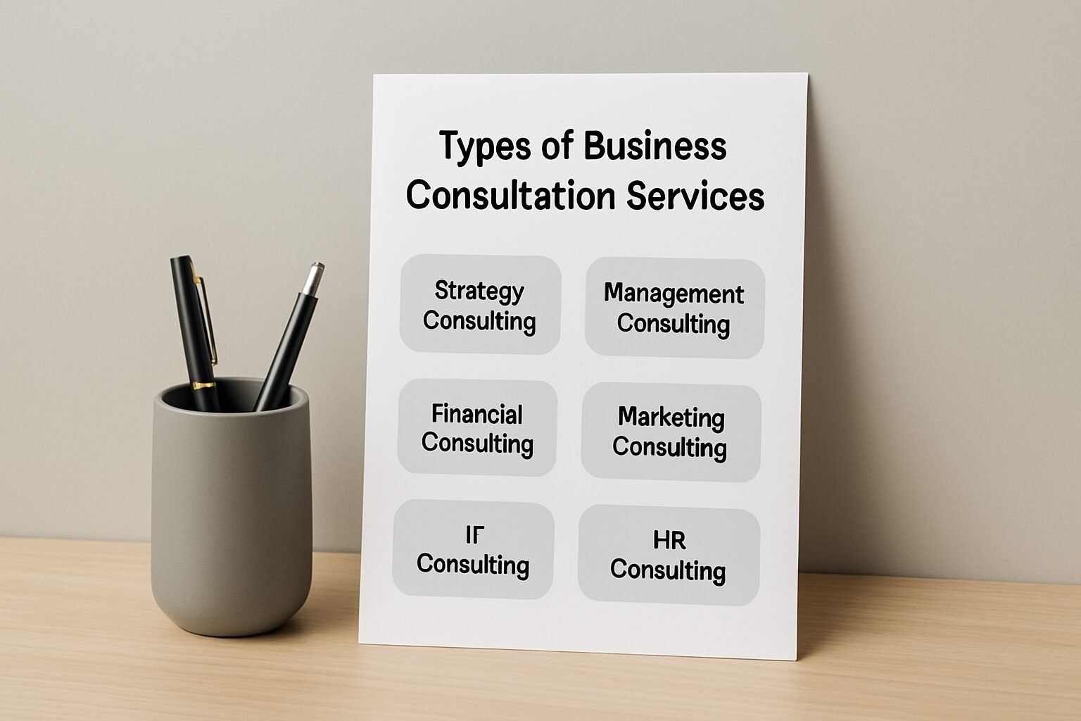 Types of Business Consultation Services - business consultation | Amin Ferdowsi