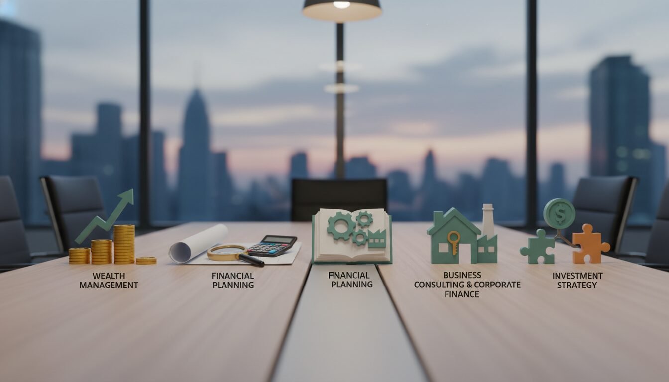 Types of Financial Consulting Services - consulting finances | Amin Ferdowsi