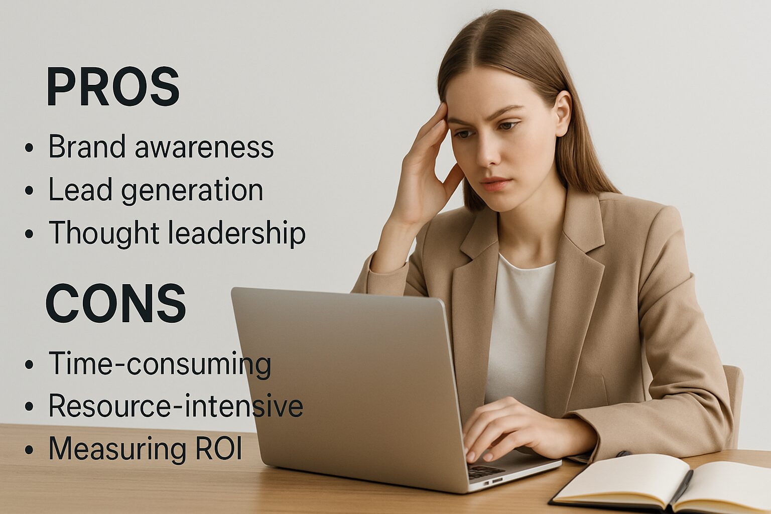Pros and Cons of Content Marketing for B2B - content marketing for b2b | Amin Ferdowsi