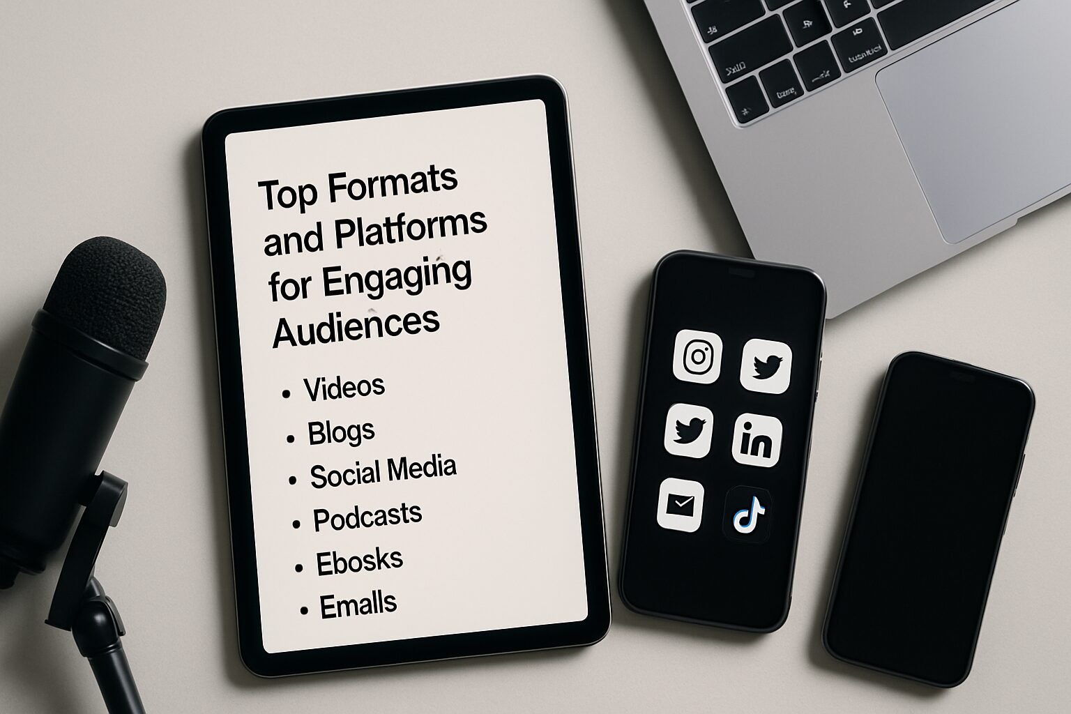 Top Formats and Platforms for Engaging Audiences - Digital Content | Amin Ferdowsi