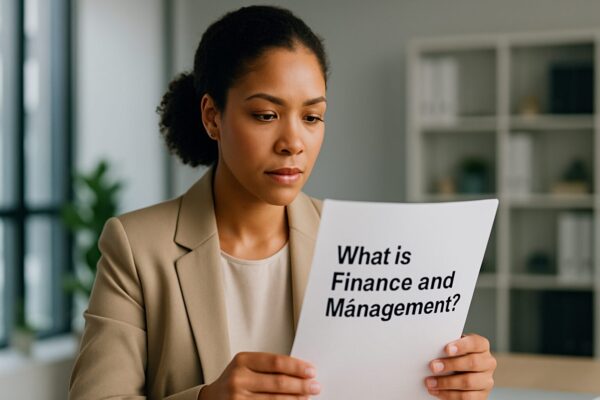 What Is Finance and Management? - finance and management | Amin Ferdowsi