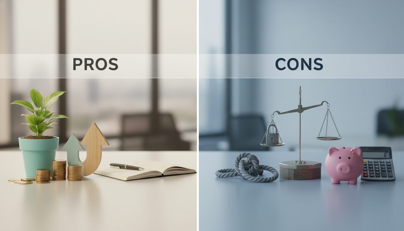 Pros and Cons of Common Funding Options - small business finance | Amin Ferdowsi